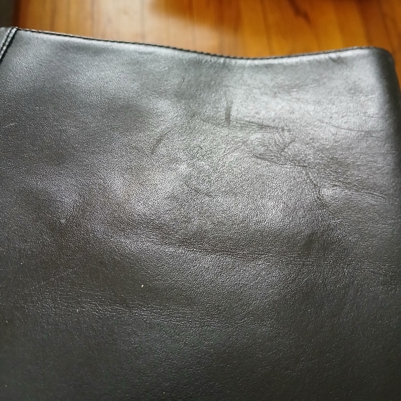 Lauren Ralph Lauren - Micah Black Leather Upper Tall Boots. Size 6.5B - Picture 10 of 12